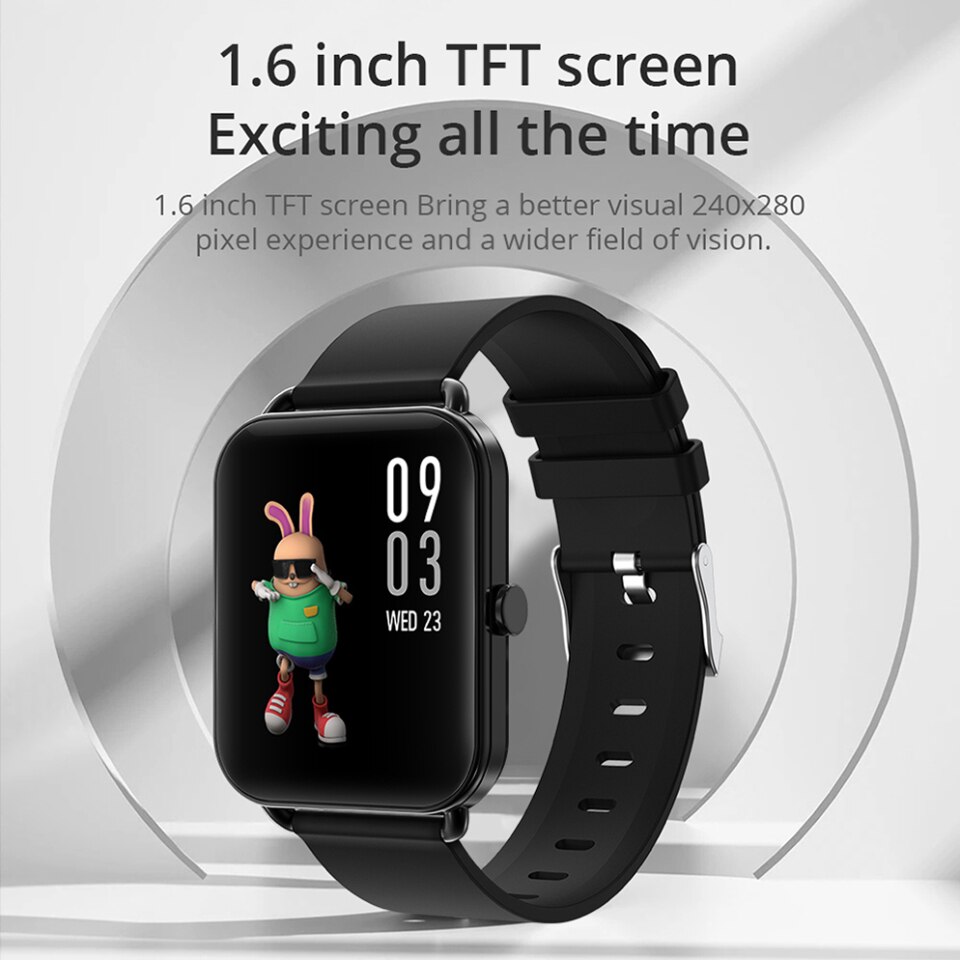 SQR P18 Smart Watch Feminino 1.6 Inch 2021 Full Touch (cópia) - Imagem 5