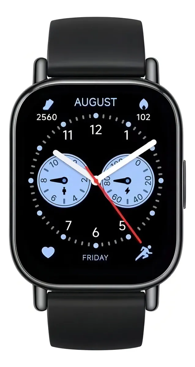 Smartwatch Xiaomi Redmi Watch 5 Lite 1.96 Preto Desenho da pulseira Milanese - Imagem 2